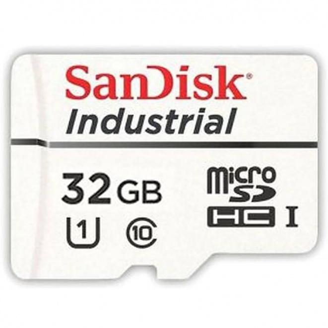 SanDisk Industrial MicroSDHC Class 10 Memory Card 32GB